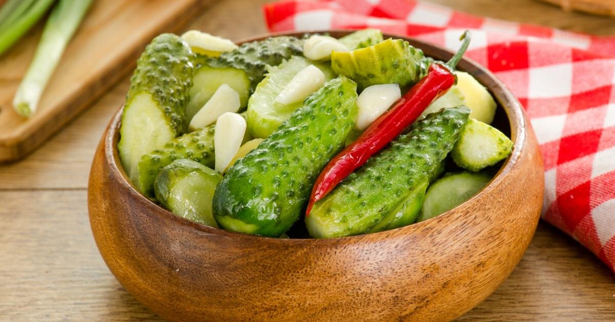Огурцы а ля бочковые
